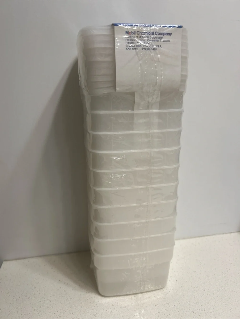 Hefty Freezer Pint Containers - White (10 Pack) NEW